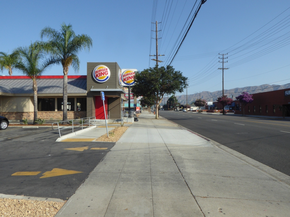 Burger King in Burbank (Drehort Zurück in die Zukunft)