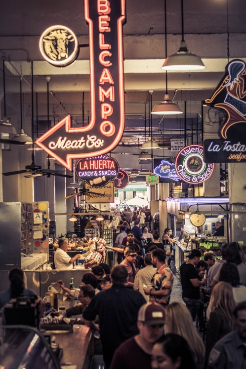 Grand Central Market in Los Angeles