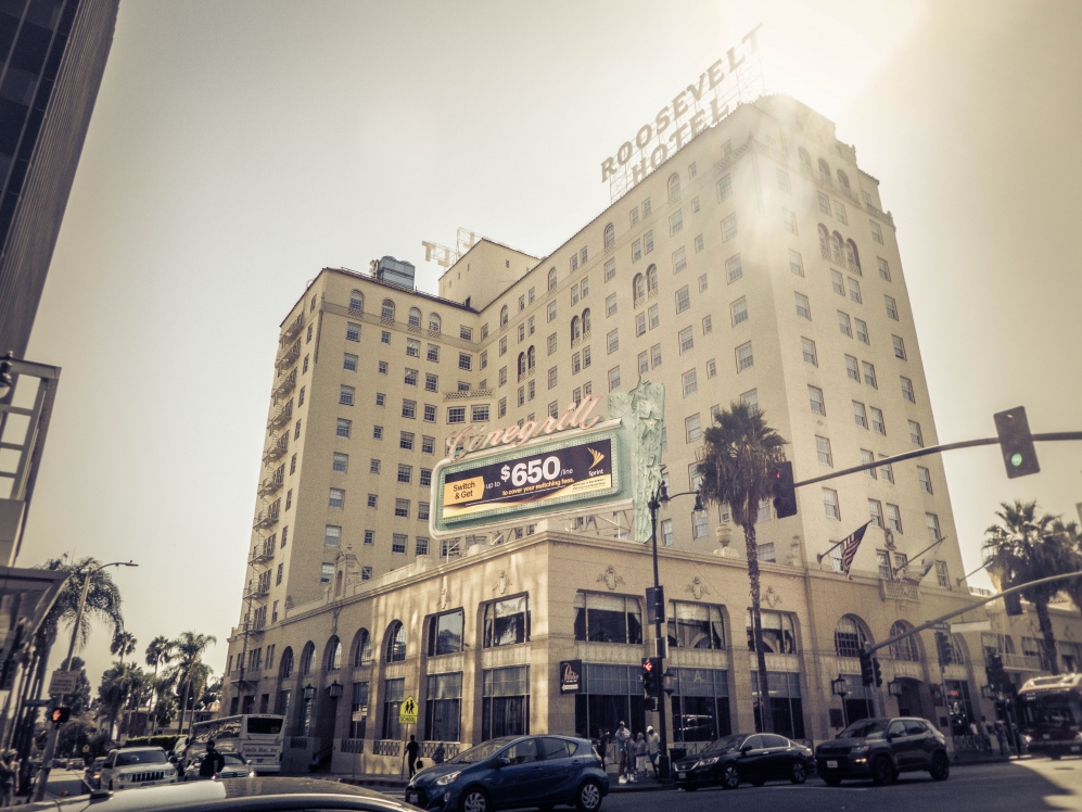 Roosevelt Hotel in Hollywood