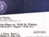 Eintrittskarte FK Austria Wien - SKN St. Pölten 1:2 (08.04.2017)