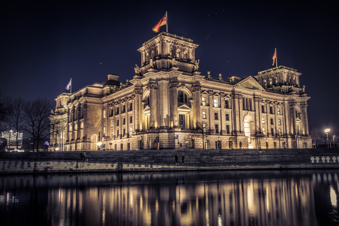 Reichstag in Berlin im März 2022