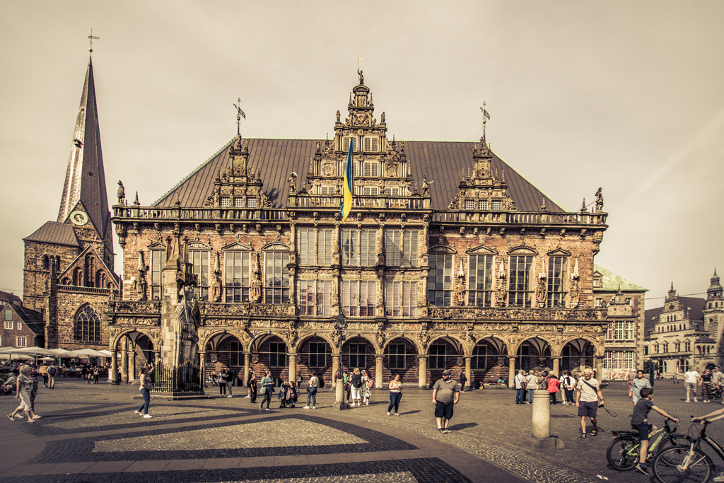 Rathaus Bremen im Juli 2022