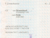 Ticket von Düsseldorf nach Köln am 06.04.2018