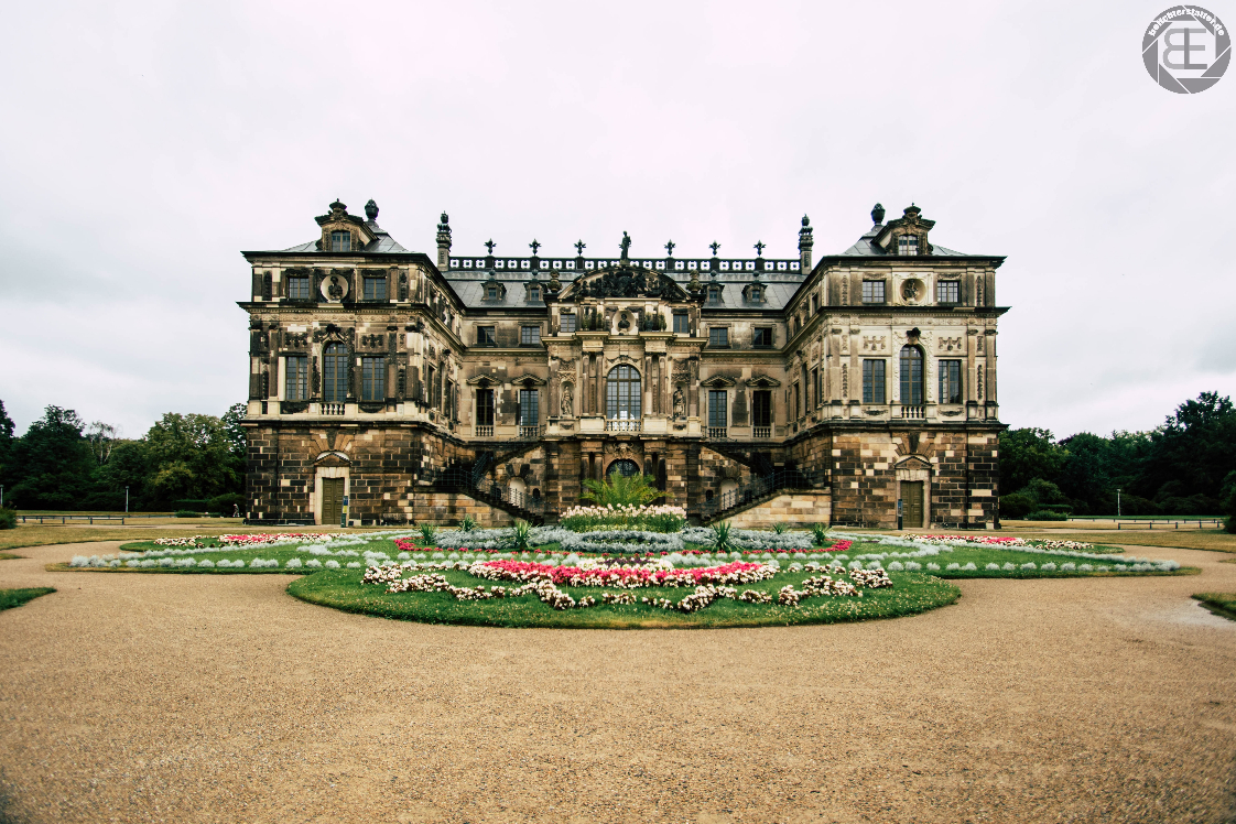 Palais im Großen Garten in Dresden am 10.07.2018