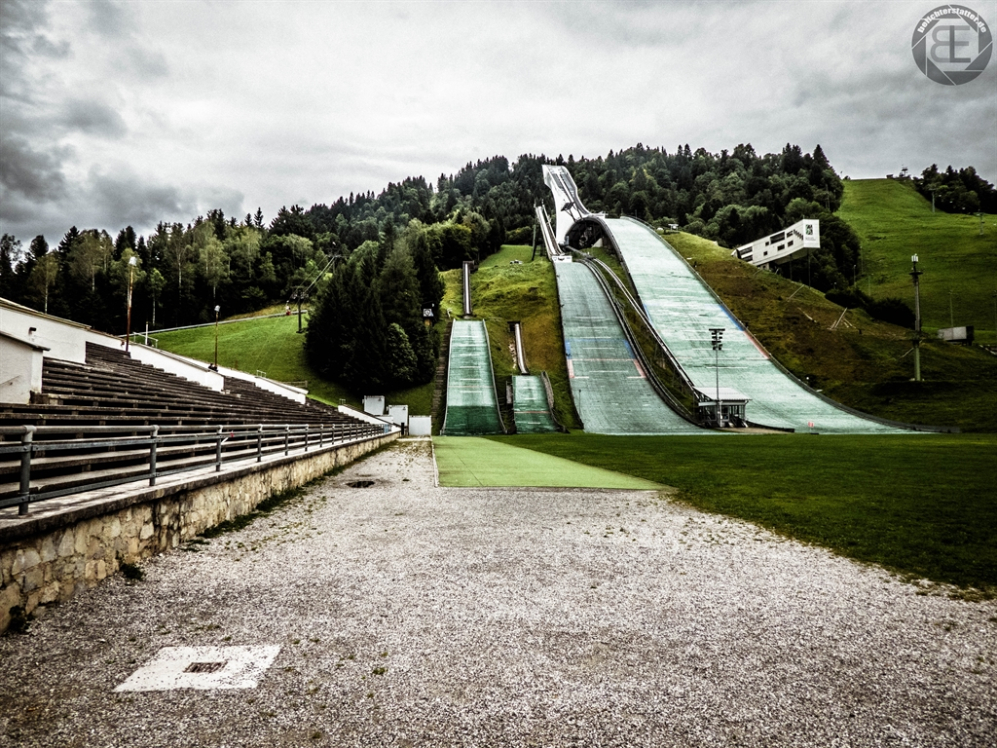 Große Olympiaschanze in Garmisch-Partenkirchen (September 2017)