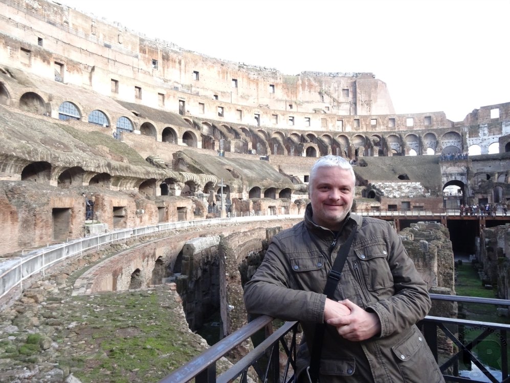 2014 im Dezember im Kolosseum in Rom