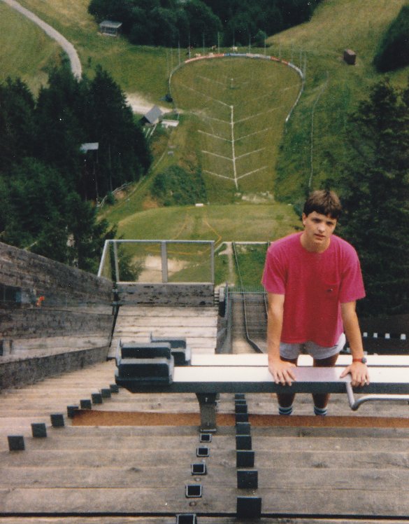 1989 auf der Langendwaldschanze in Schonach