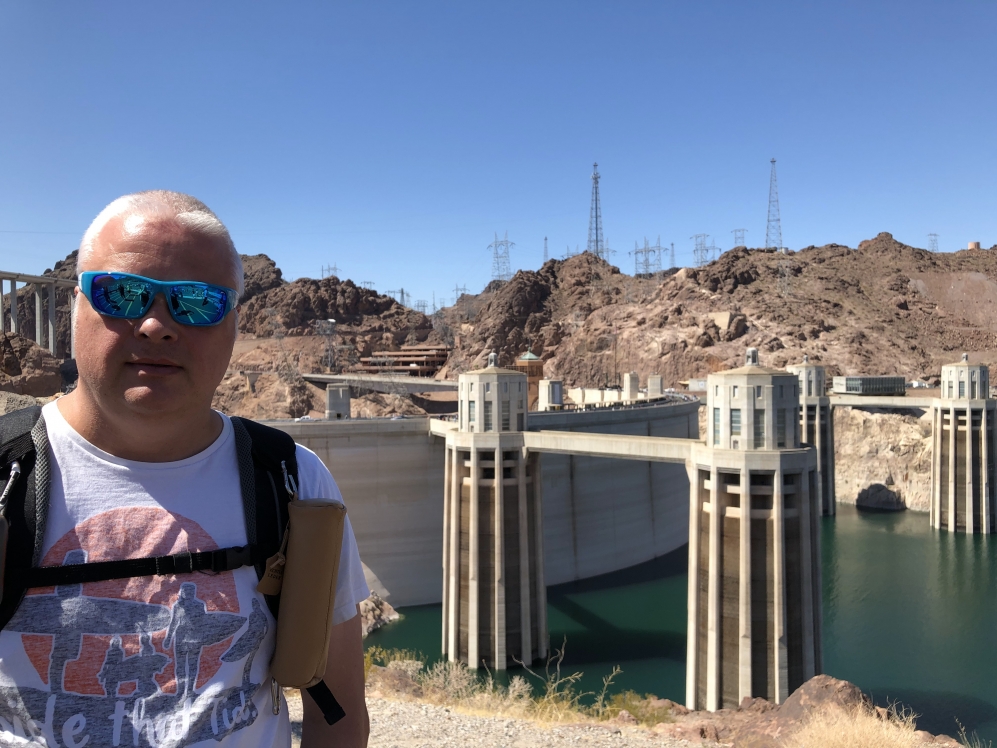 im September 2019 am Hoover Dam