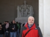2014 im Januar im Lincoln Memorial in Washington, D.C.