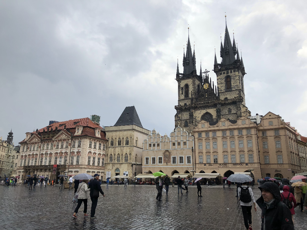 Altstädter Ring in Prag (iPhone-Bild)