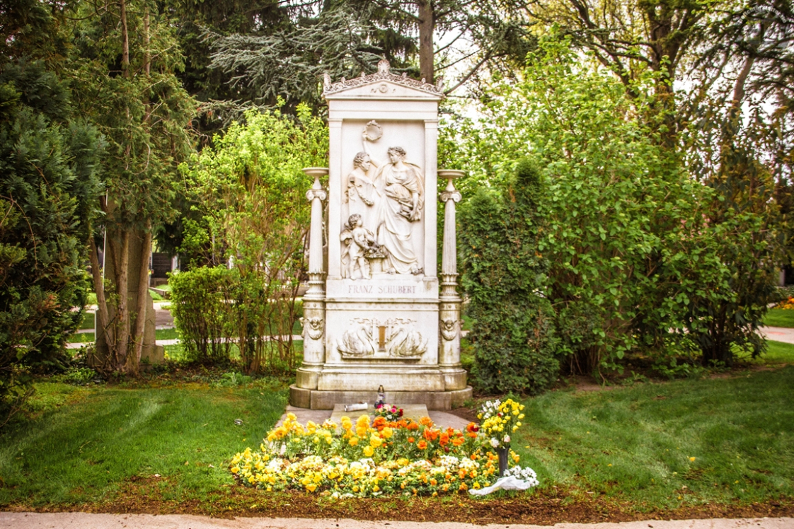 Grab von Franz Schubert auf dem Wiener Zentralfriedhof