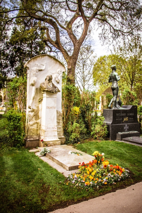 Grab von Johannes Brahms auf dem Wiener Zentralfriedhof