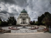 Kirche und Präsidentengruft auf dem Wiener Zentralfriedhof