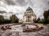 Kirche und Präsidentengruft auf dem Wiener Zentralfriedhof