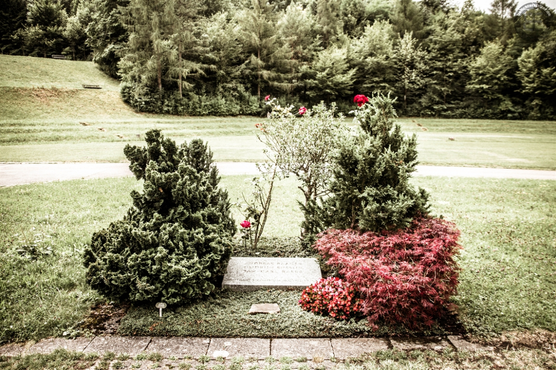 Grab von Andreas Baader, Gudrun Ensslin und Jan-Carl Raspe